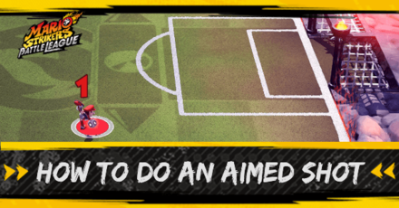 Mario Strikers Battle League - How to Do an Aimed Shot