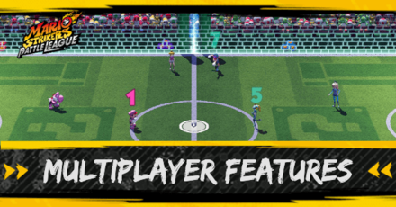 Mario Stikers Multiplayer Features
