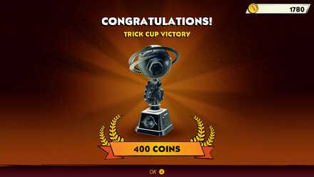 Trick Cup Reward