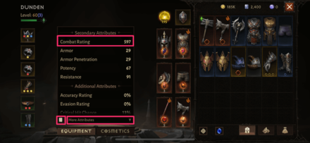 How to Find Combat Rating