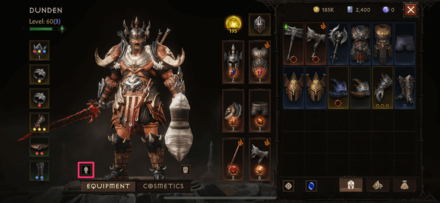 Character Menu How to Find Combat Rating