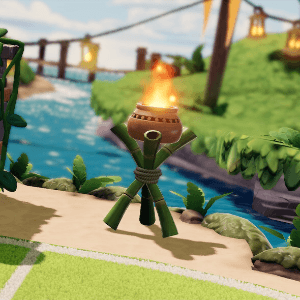 Mario Strikers Jungle Decoration 1