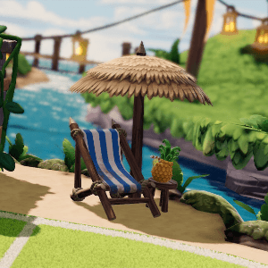 Mario Strikers Jungle Decoration 3