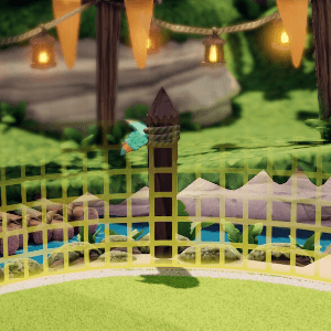 Mario Strikers Jungle Fence 2