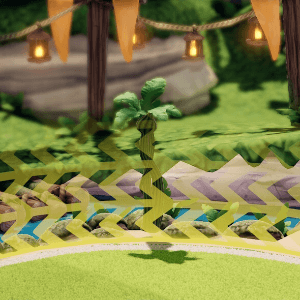 Mario Strikers Jungle Fence 4