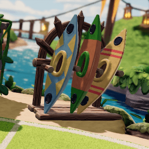 Mario Strikers Jungle Decoration 4