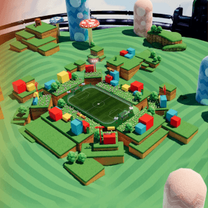 Mario Strikers Mushroom Hill 1