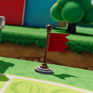 Mario Strikers Hill Decoration 3