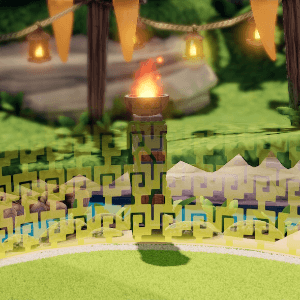 Mario Strikers Jungle Fence 1