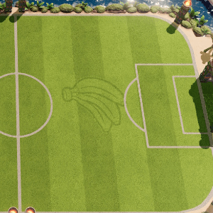 Mario Strikers Jungle Field 1