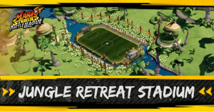 Mario Strikers Jungle Retreat Stadium