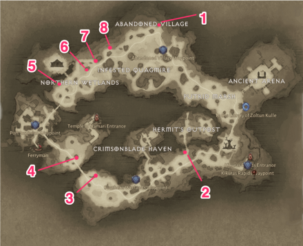 Bilefen Hidden Lairs Map Full