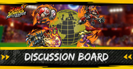 Mario Strikers Discussion Board