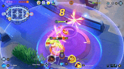 Pokemon UNITE - Defend Goals Using Fanciful Fireworks.gif