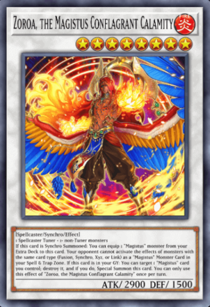 Zoroa, the Magistus Conflagrant Calamity