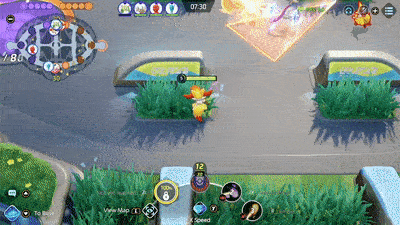 Pokemon UNITE - Use Will-O-Wisp with Ember