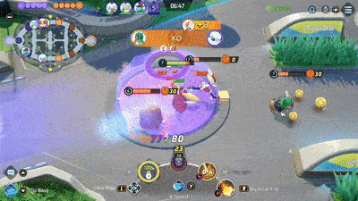 Pokemon UNITE - Punish Grouped Enemies Using Fire Spin