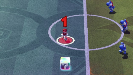 Mario Strikers Touch a Block