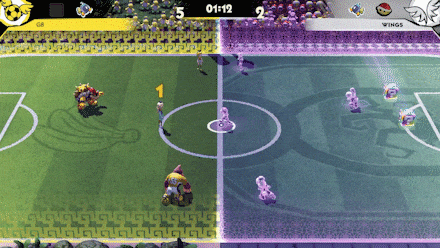 Mario Strikers Stun Opponents Bob-omb