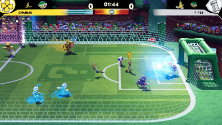 Mario Strikers Stay Close to Goal after Hyper Strike