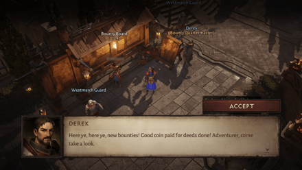 Derek the Bounty Quartermaster World View