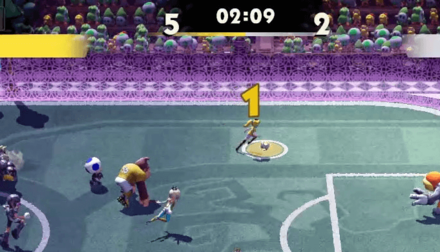 Mario Strikers Battle League - Dribble