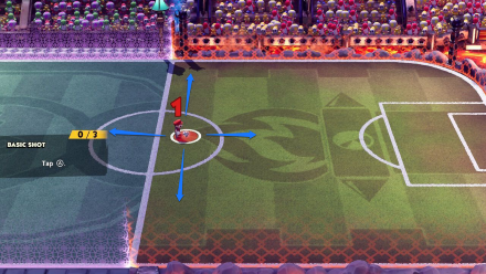 Mario Strikers - Aim shot