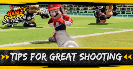 Mario Strikers -Tips for Great Shooting