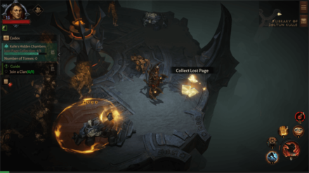 Diablo Immortal - Lost Page Spawn