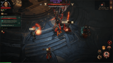 Diablo Immortal - Sandstone Golem World Boss