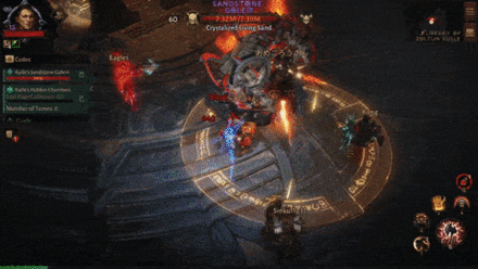 Diablo Immortal - Sandstone Golem Fight