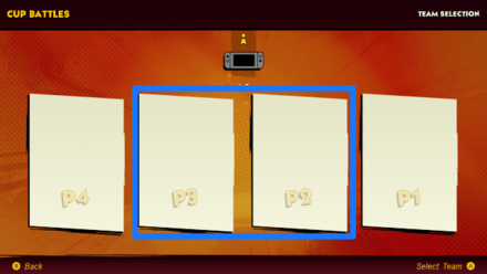 Mario Strikers Midfielder Team Slots