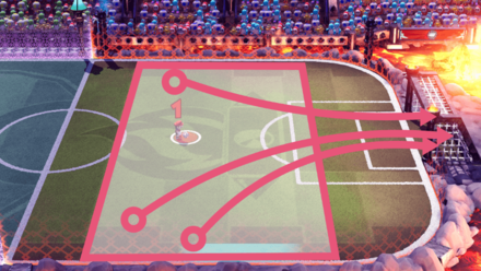 Mario Strikers Shooting Position High Technique