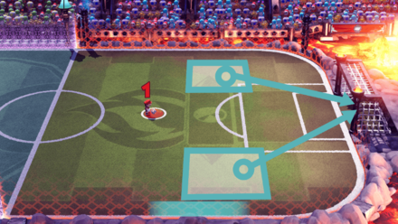 Mario Strikers Shooting Position High Shooting