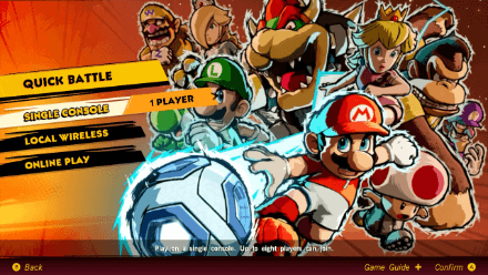 Mario Strikers Quick Battles