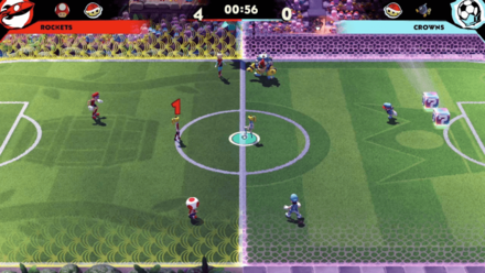 Mario Strikers Battle League - 2nd Controller Idle