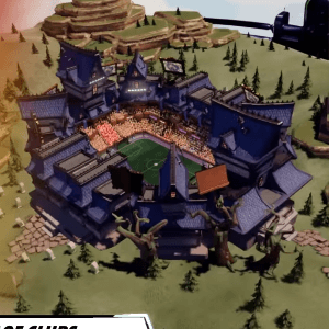 Mario Strikers Spooky Mansion 3