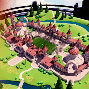 Mario Strikers Royal Castle 2