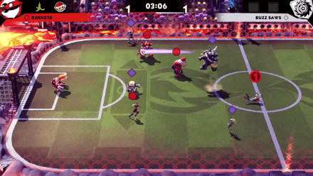 Mario Strikers Turbo Cup Defend Goal