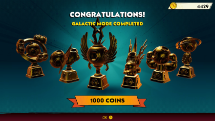 Mario Strikers Galactic Mode Reward 1000 Coins