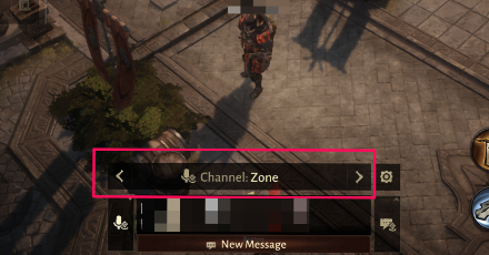 Diablo Immortal - Selecting Voice Channel
