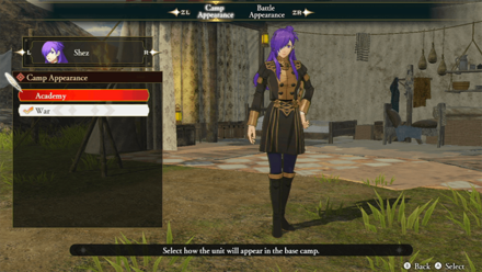 Fire Emblem Warriors Three Hopes - Change Shez