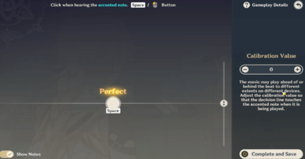 Genshin - Arataki Great Drumalong Festival Quest Guide - Calibrate the notes