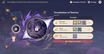 Genshin - Reward from Termination of Desires