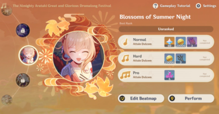 Genshin - Day 1 Blossoms of Summer Night - Listen in to the Music First