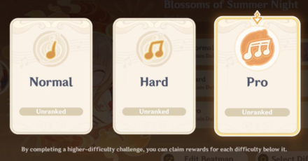 Genshin - Day 1 Blossoms of Summer Night - Play in Pro Mode