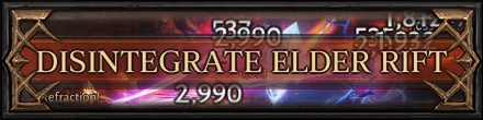 Disintegrate Elder Rift