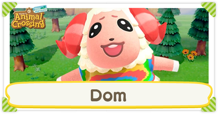 ACNH - Dom Birthday and Personality