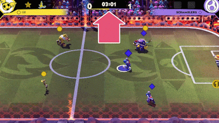 Mario Strikers First Orb Spawns on 1 Minute Mark