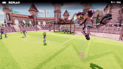 Mario Strikers Battle League - Waluigi Replay